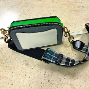 Marc Jacobs - The Snapshot Bag in Grey multicolor